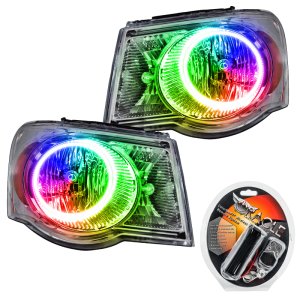 Chrysler Aspen Headlight Assemblies - ORACLE Lighting - ColorSHIFT w/ RF Controller - `07-`09
